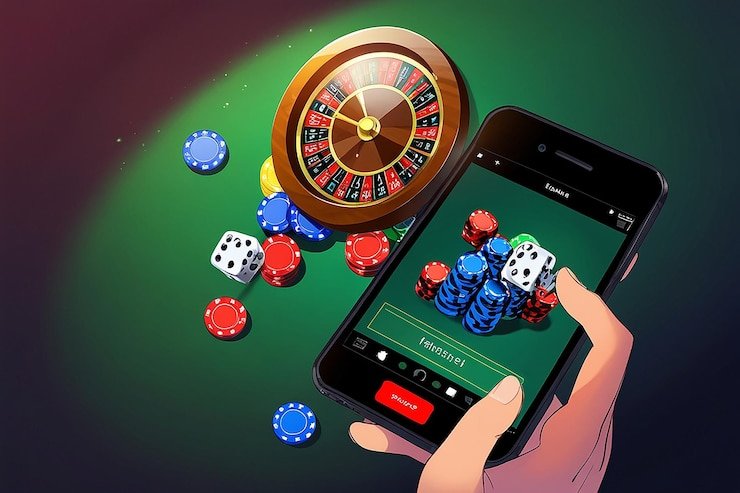 Tampilan permainan Phoenix Rises di aplikasi surga333 dengan gulungan slot dan simbol pembayaran